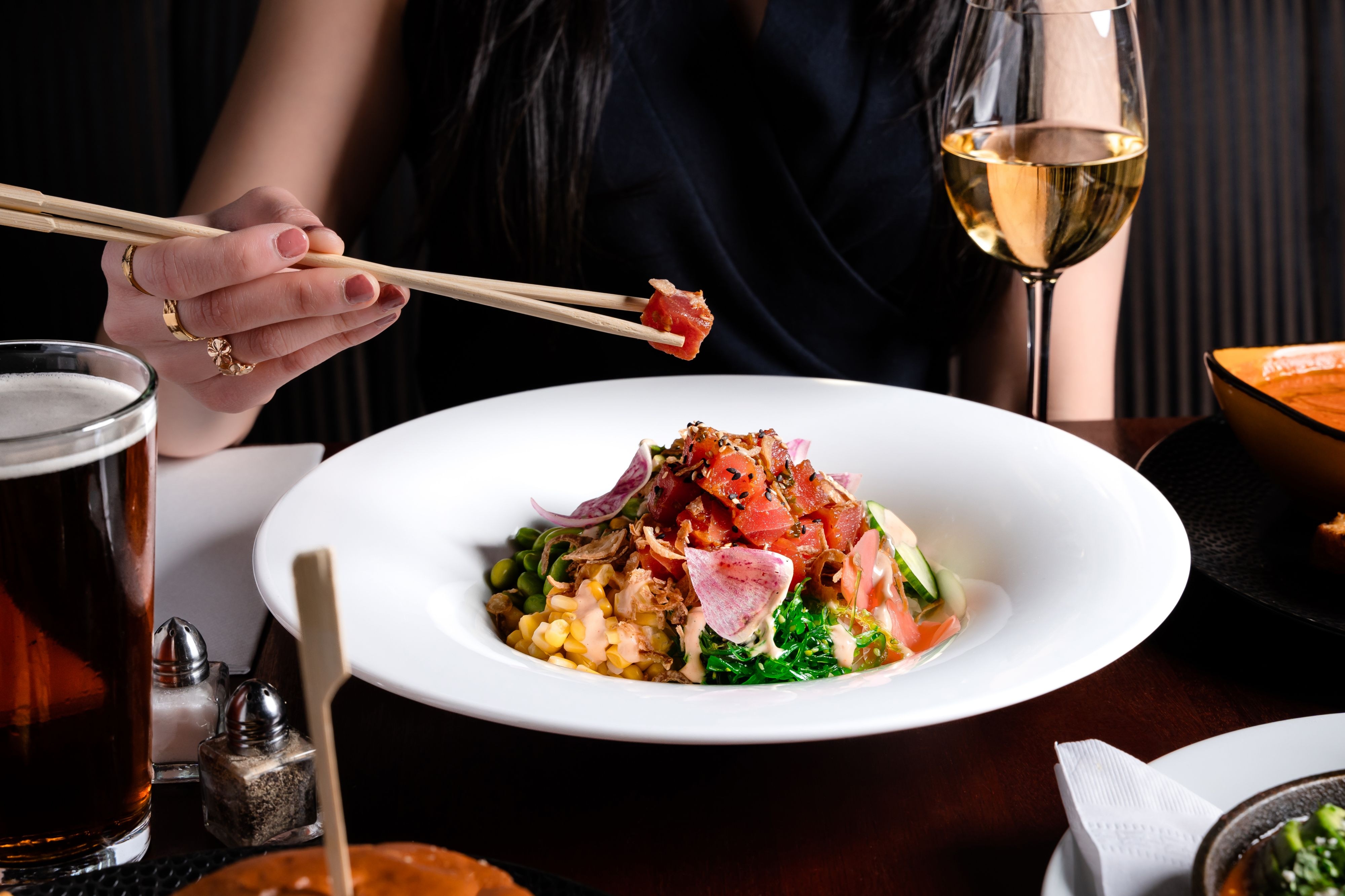 Ahi Tuna Poke Ahi Tuna Poke