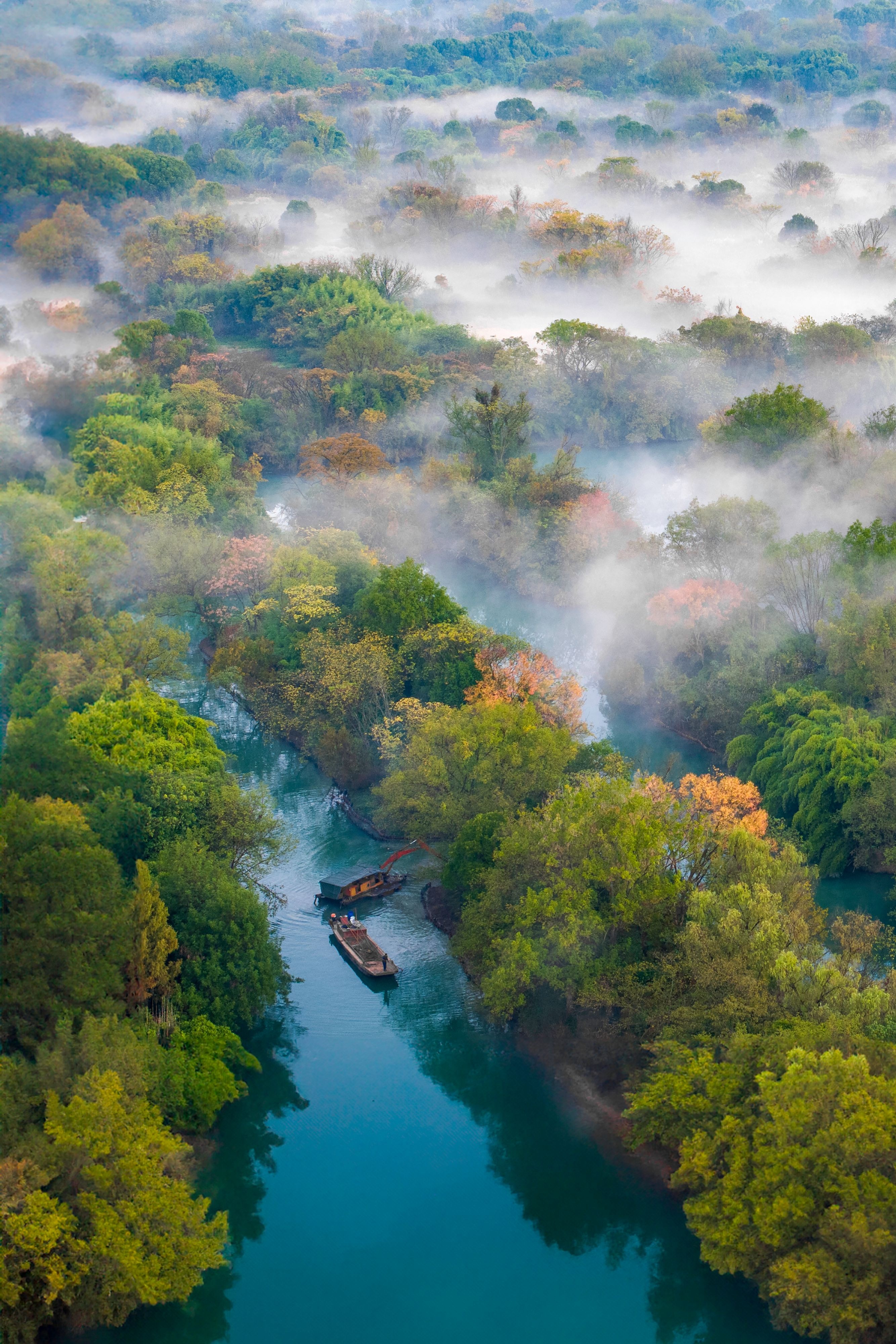 Xixi National Wetland Park, Hangzhou, Zhejiang