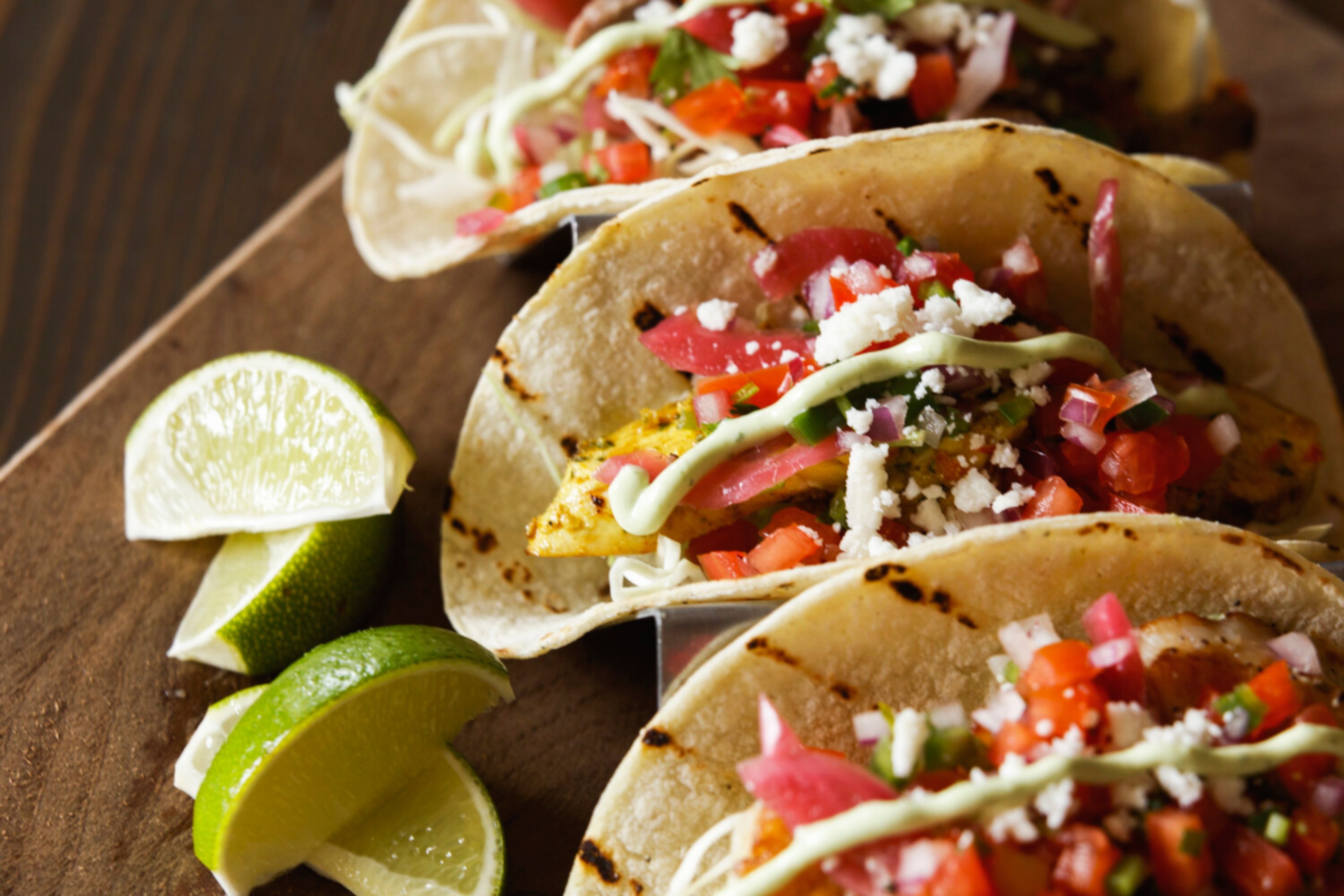Tacos on a plate Tacos on a plate