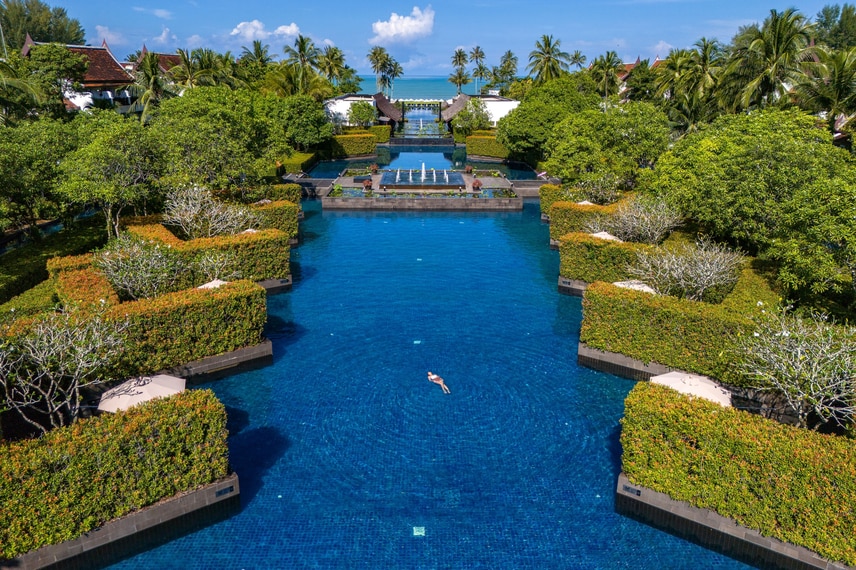 度假酒店景观 - 主泳池
