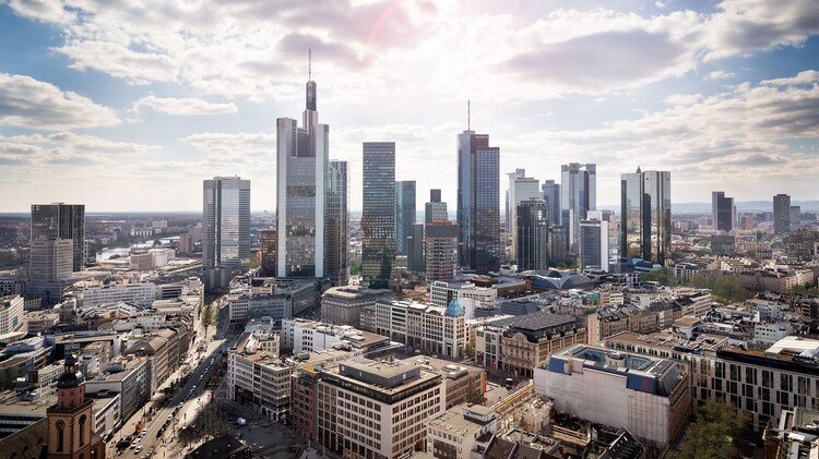 Frankfurt Skyline View