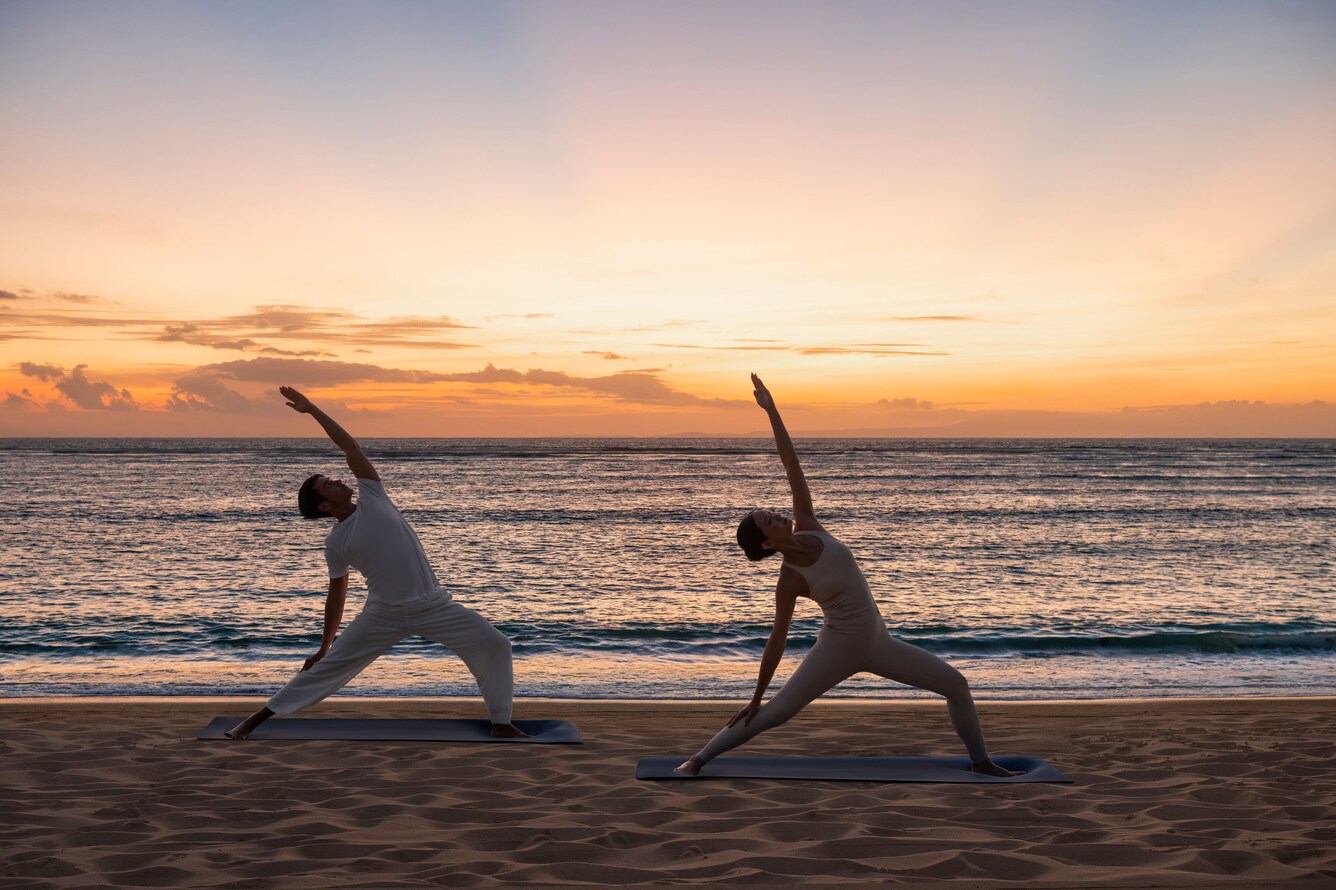 Couple Yoga Session