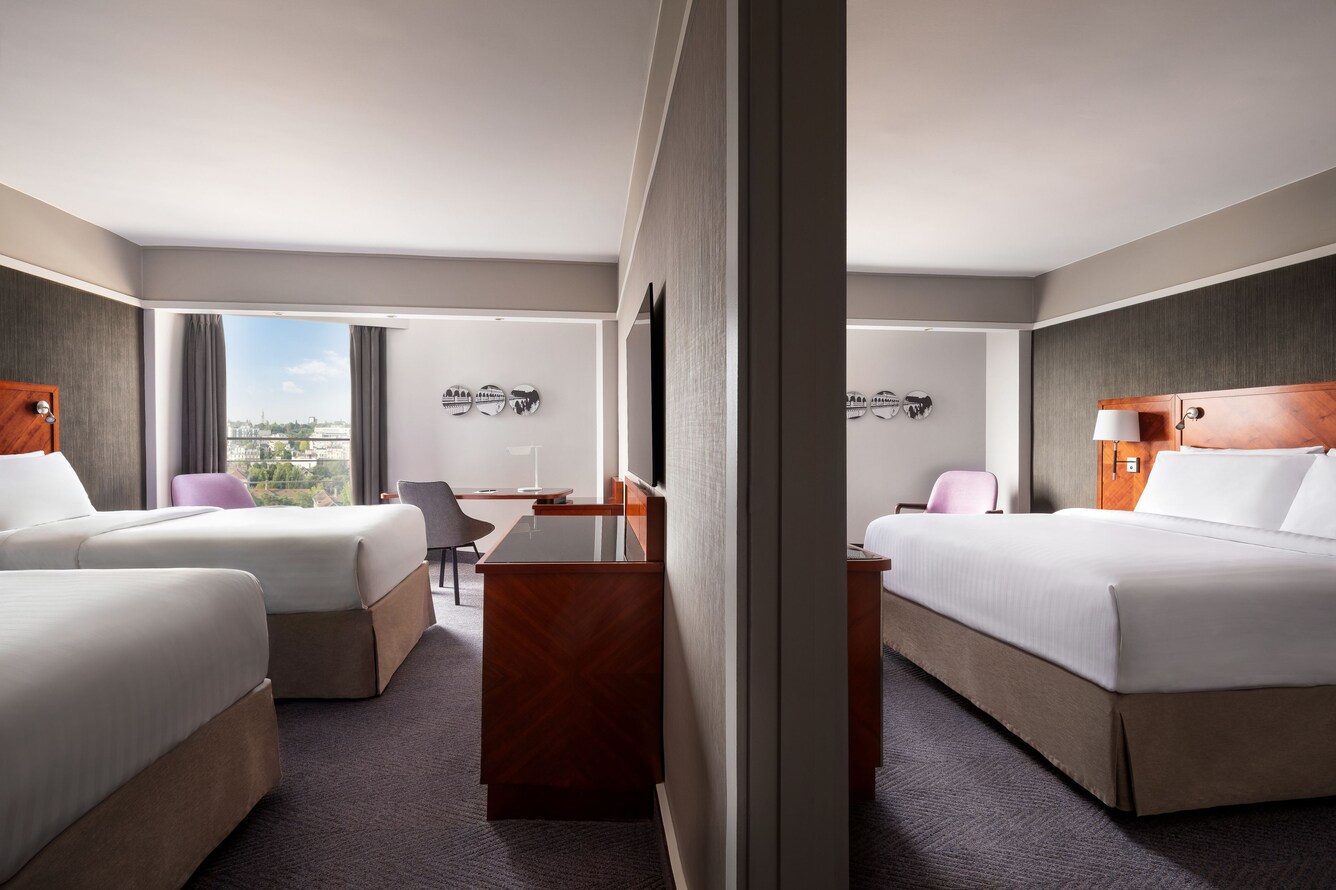 Connecting Standard Guest Room king and twin beds