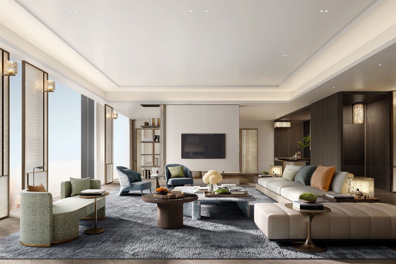 guest living room area