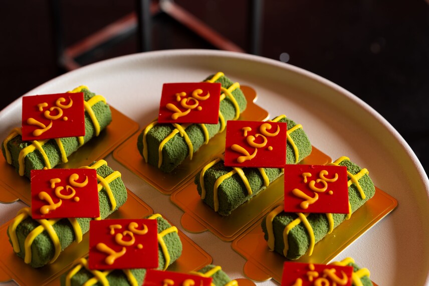Lunar New Year dessert symbolizing prosperity