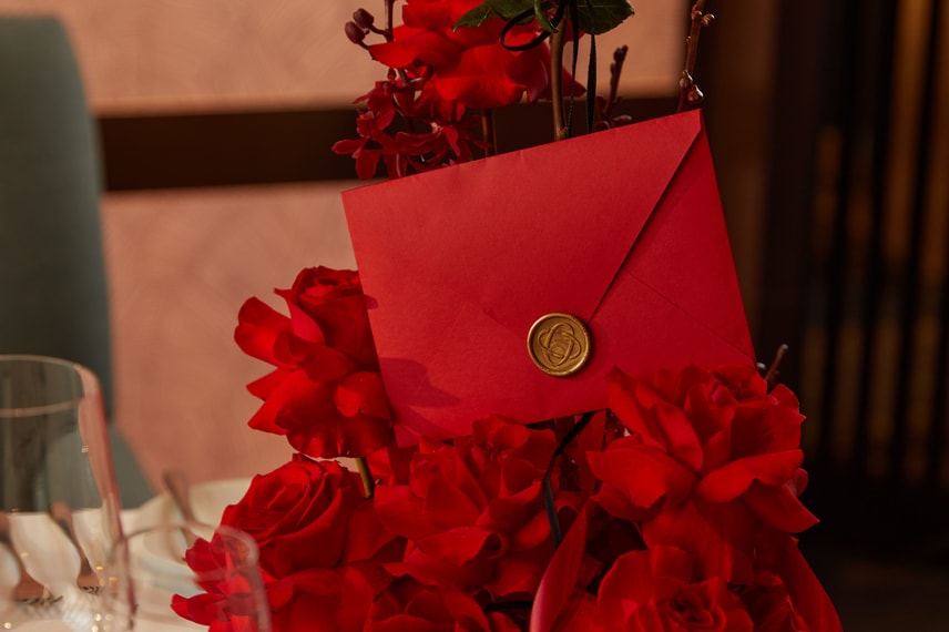 Valentine’s flower bouquet