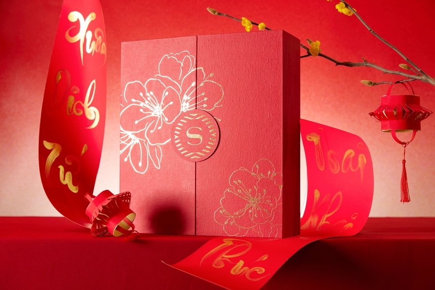 Outer design of Tet Hamper