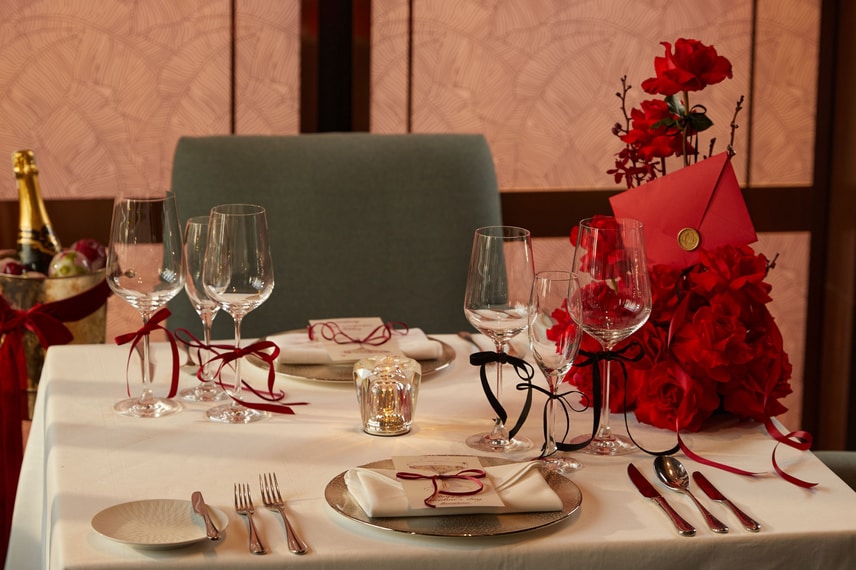 Valentine, romantic, dinner,