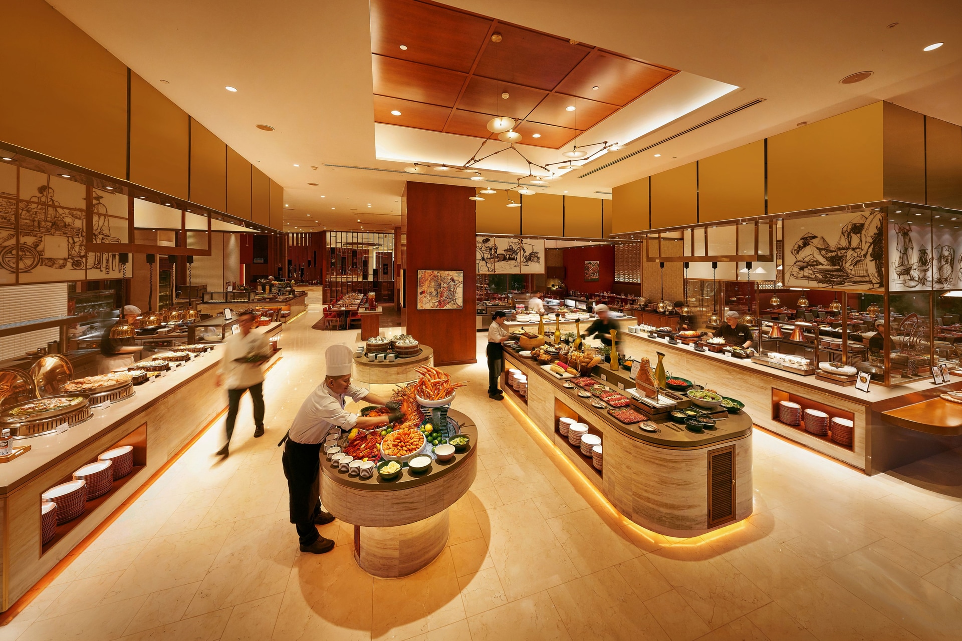 Saigon Cafe自助餐厅丰盛自助餐