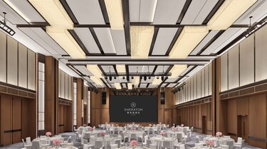 宴会式布置大宴会厅