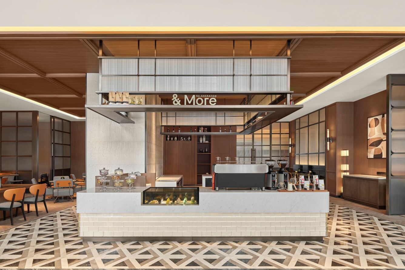 And More by Sheraton咖啡吧台