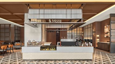 And More by Sheraton咖啡吧台