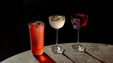 三款特色鸡尾酒