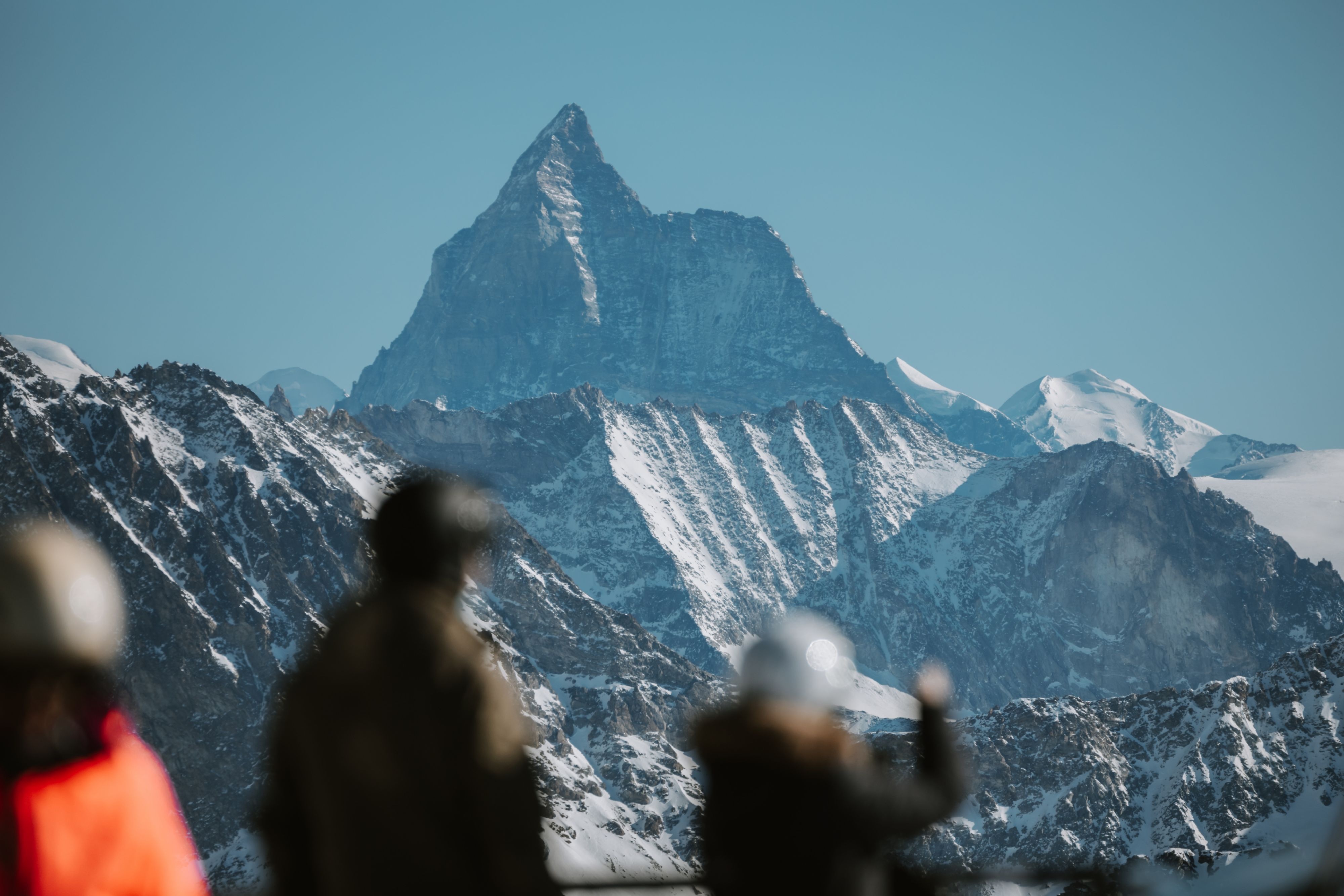Slopes, view, ski