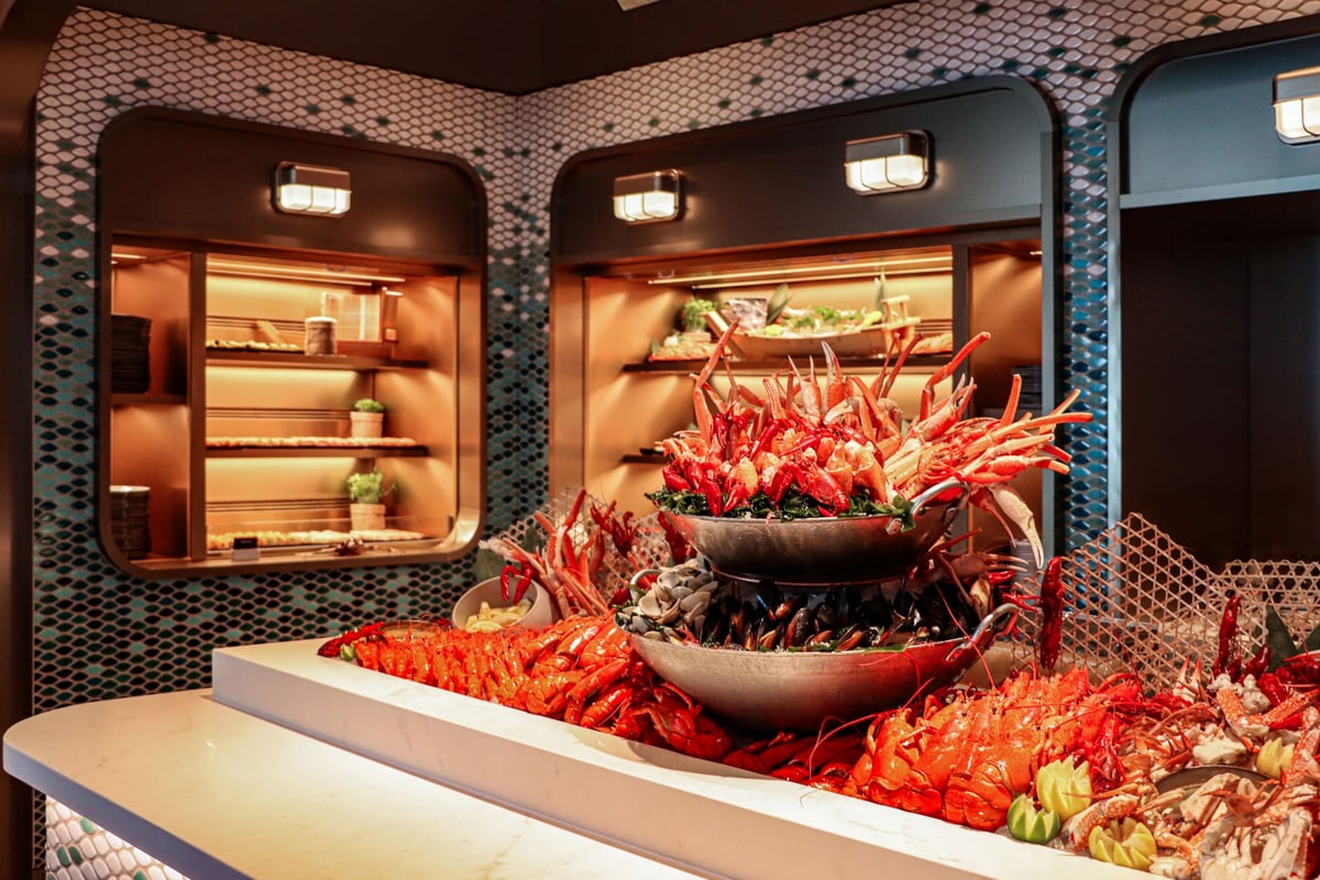 Seasonal Tastes Seafood Buffet Stations
