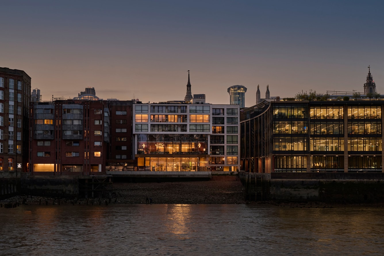 Westin, buildings, Thames