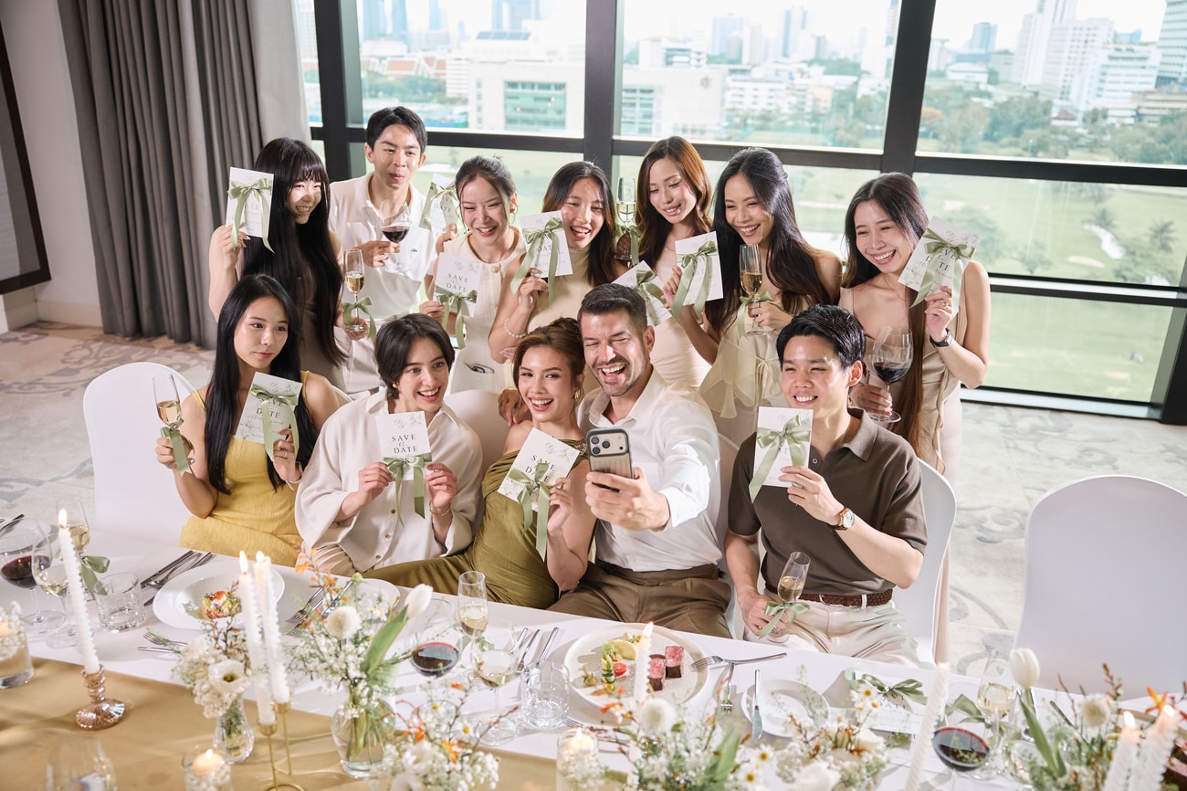 Wedding Invitation Gathering.
